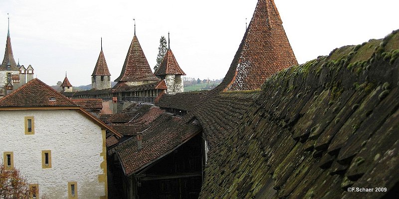 Horizonte 380.jpg - view from the medevial city-wall with its watchtowersaround the picturesque small town of Murten in the western Partof Switzerland, founded around 1200 AD. The wellknown Murtenseeis also a part of this touristic Destination.Position: N 46°55'39"/E 07°07'00", elev.453 m/1486 ftCamera: Canon IXUS 80, date: 17/11/2009